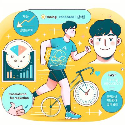 아침 공복 유산소로 날씬한 몸매 만들기 대작전